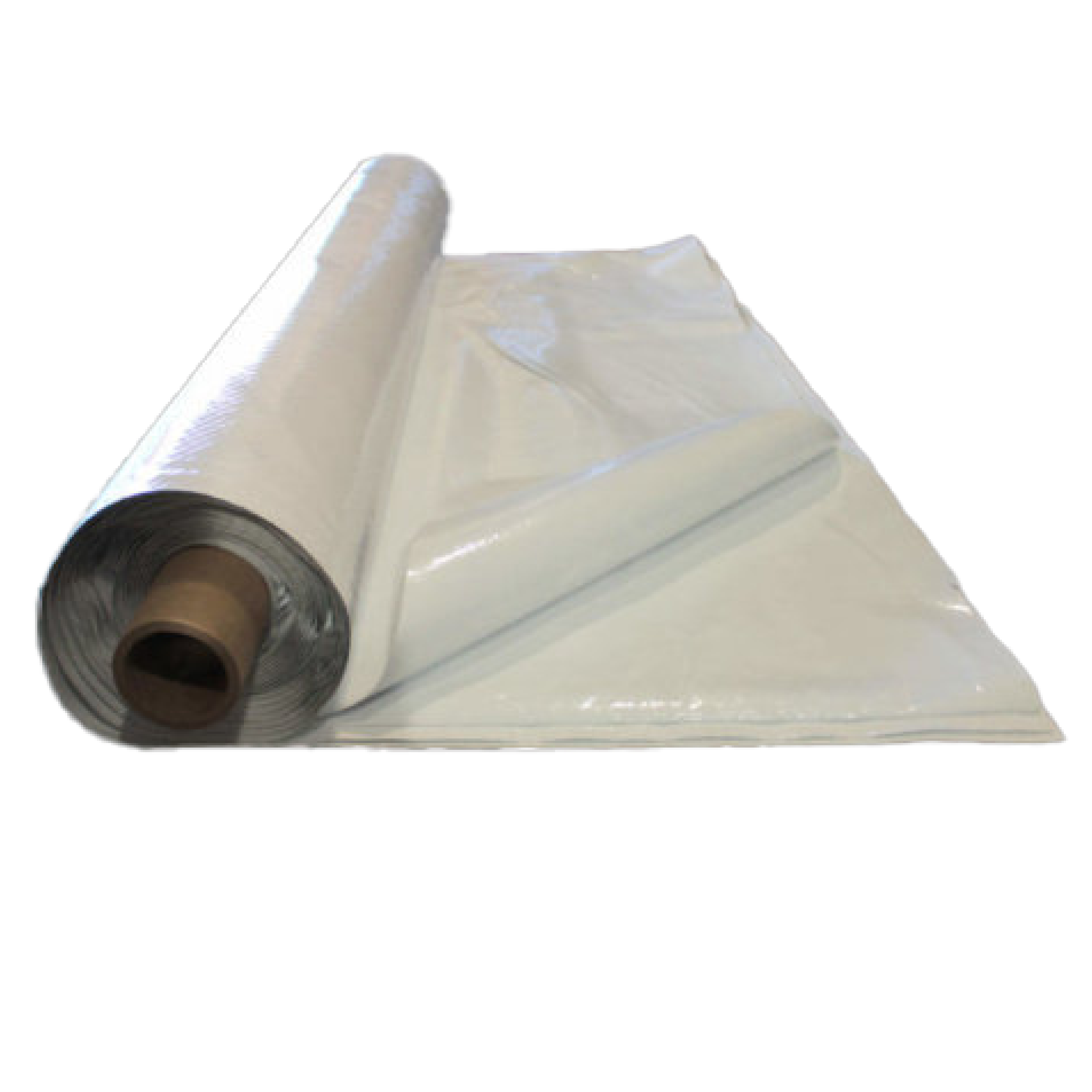 20 x 100 ft. x 4 mil Roll of Heavy Duty White Plastic Sheet
