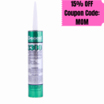 Geocel 3300 Polyurethane Sealant – White, Professional Grade Construction & Crawl Space Sealant - Single Tube