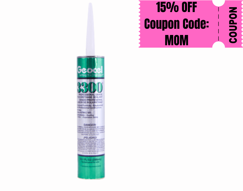 Geocel 3300 Polyurethane Sealant – White, Professional Grade Construction & Crawl Space Sealant image