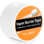 Crawl Space Vapor Barrier Seam Tape, 4" x 180'