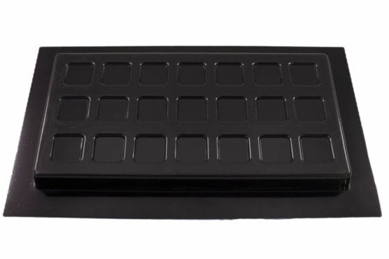 Recessed Vent Covers | Black | Crawl Space DIY
