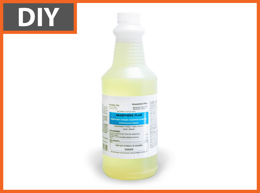 Anabec Anasphere | Mold | Disinfectant | Detergent | Fungicide | Bactericide | Virucide | Mildewstat