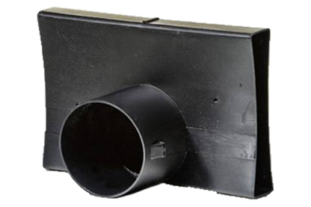 6” Side Out Connector | Crawl Space DIY