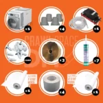 Aprilaire E080N Condensate Pump 12 Mil Encapsulation Kit