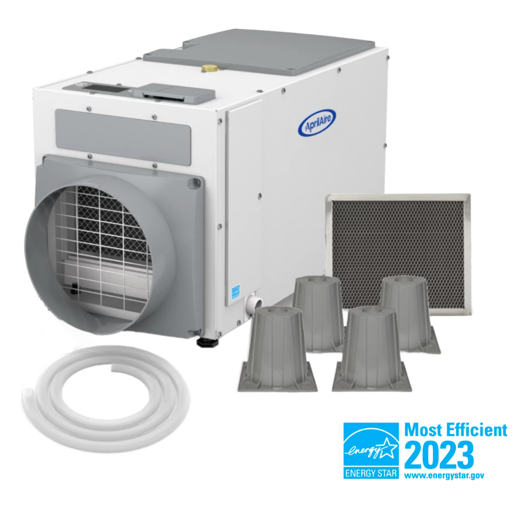 Aprilaire E100N 100 Pint Dehumidifier BUNDLE image