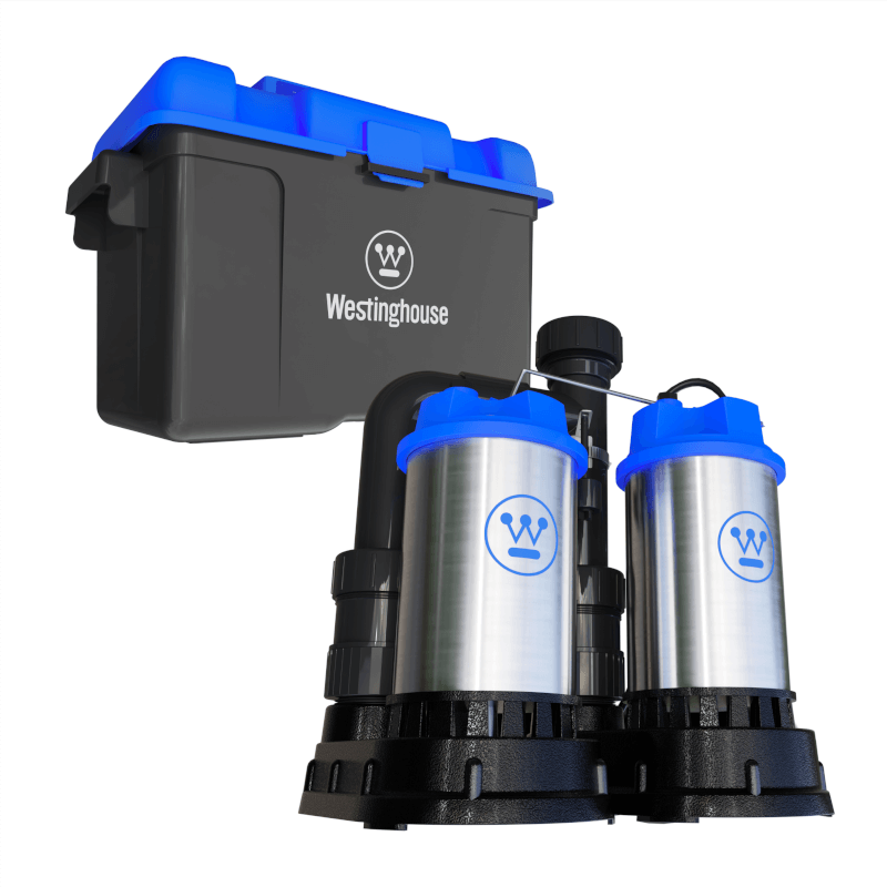 Westinghouse | WH50BBU | 1/2 HP Compact Primary and Battery Backup Pump System image