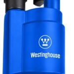 Westinghouse - 1/4 HP Sump Pump Submersible Water Pump Thermoplastic Portable Utility Pump High Flow Water Removal for Swimming Pool Garden Pond Basement Window Wells