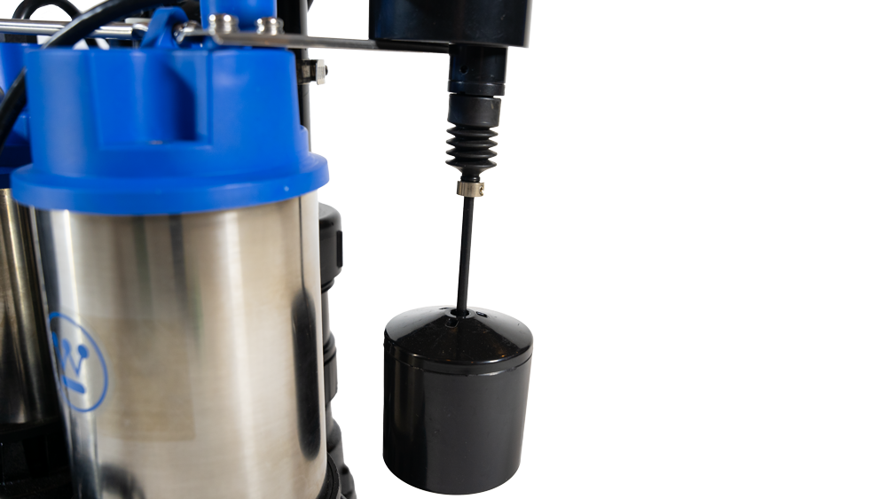 3/4 HP SS/CI Submersible Sump Pump Crawl Space Encapsulation Supplies