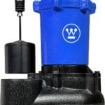 Westinghouse 1/2HP Cast Iron Sewage Pump, 6500 GPH Automatic Vertical Float Switch