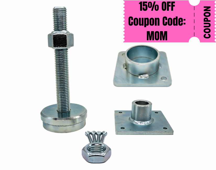 Adjustable Crawl Space Jack Post Kit – Stabilize Sagging Floors, Heavy-Duty Foundation Support image