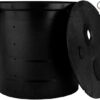 Sump Pump Basin with Lid - 15 Gallon