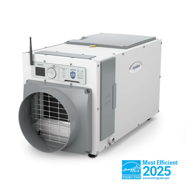 Aprilaire E100W Wi-Fi 100 Pint Dehumidifier | Crawlspace DIY image