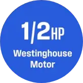 1/2 hp sump pump badge