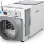 AprilAire E100W Pro Smart WiFi 100-Pint Whole House Dehumidifier – App Control, Energy Star, Covers Up to 5,500 Sq Ft – Basement & Crawl Space Commercial Grade – 5-Year Warranty