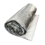 Insul-Barrier Wall Insulation System R-12 – 4' x 25' (100 Sq Ft) Crawl Space & Basement Insulated Vapor Barrier
