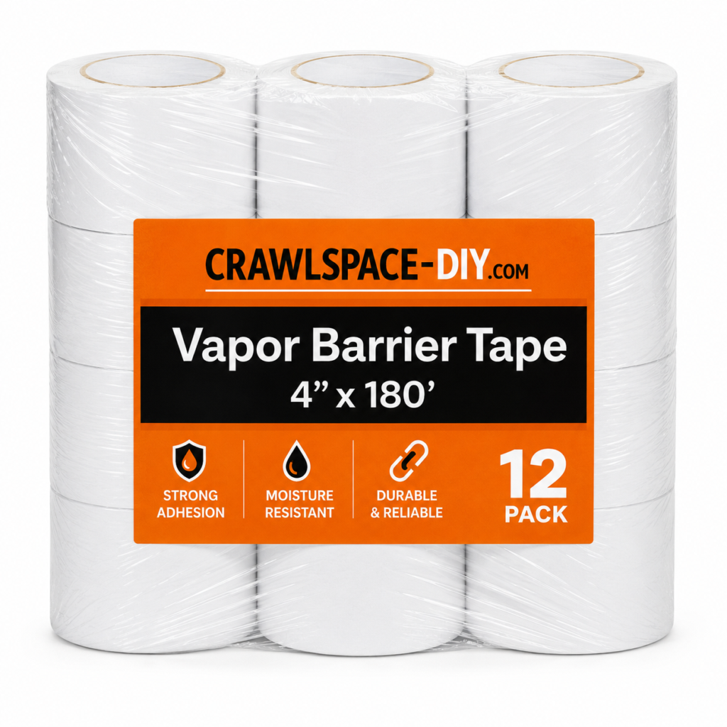 CrawlSpace-DIY Vapor Barrier Tape (12 Pack) 4