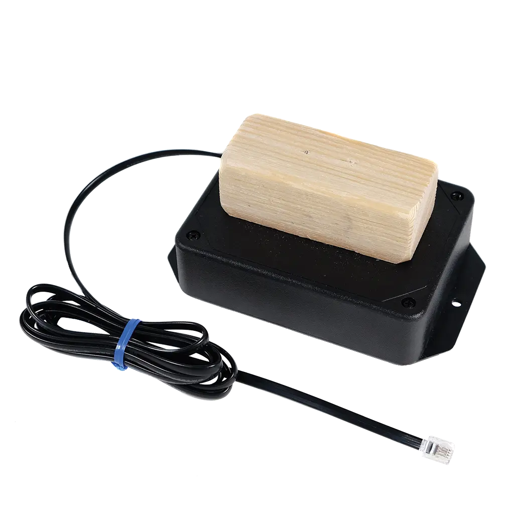ATMOX Wood Moisture Sensor for Crawl Spaces | Moisture Content Monitoring, Alert-Enabled | Compatible with ATMOX Controller Only | Easy Joist Mount | Includes Extension Cables & Hardware image