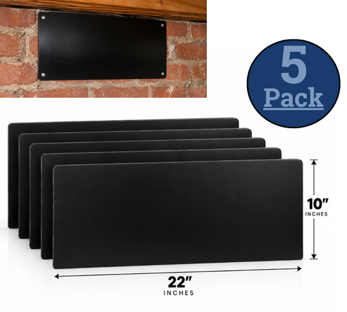 ATMOX Crawl Space Vent Cover Plates (5-Pack) – Internal Mount Solid Plates, 10
